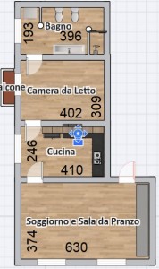 Piantina misure