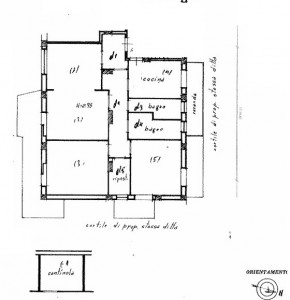 Estratto planimetria